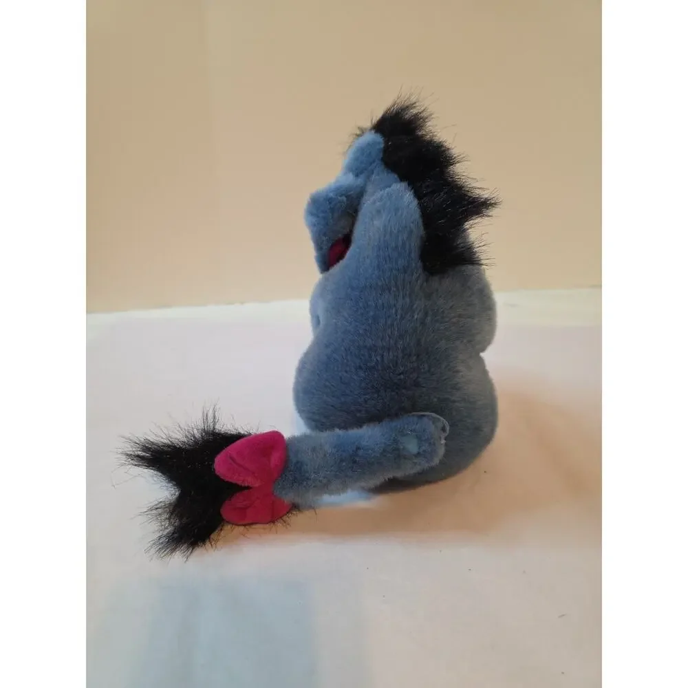 NWT Vintage Disney Store 10” Eeyore Winnie The Pooh Plush - Detachable Tail